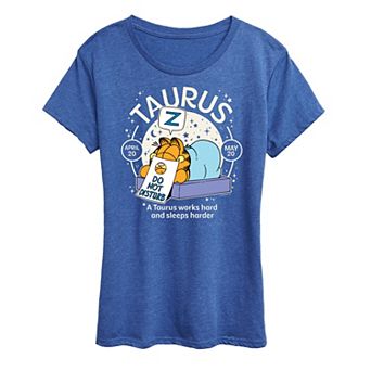 Women's Garfield Taurus Graphic Tee