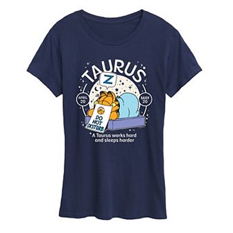 Women's Garfield Taurus Graphic Tee