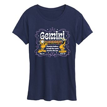 Women's Garfield Gemini Graphic Tee
