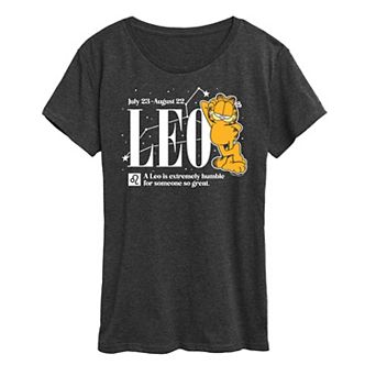 Women's Garfield Leo Graphic Tee
