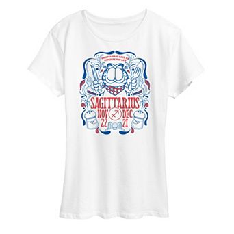 Women's Garfield Sagittarius Graphic Tee
