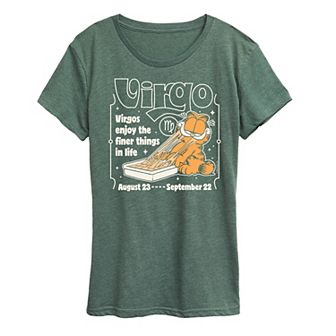 Women's Garfield Virgo Graphic Tee
