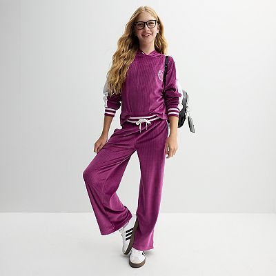 GOOD GRIEF！/Velor Wide Pants with Suspen Lulu Velvet Wide Pants – Sugarlips