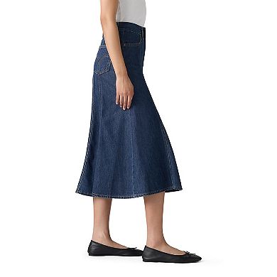 Women's Levi's® Fit & Flare Denim Skirt