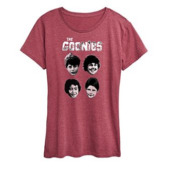 Women's The Goonies Face Grid Graphic Tee