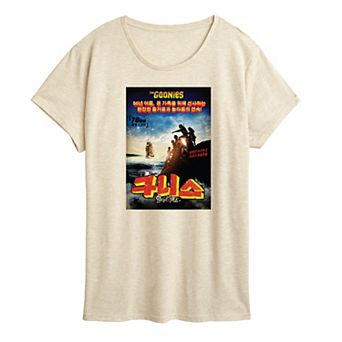 Women's The Goonies Korean Poster Graphic Tee