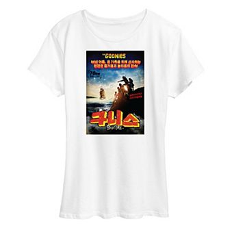 Women's The Goonies Korean Poster Graphic Tee