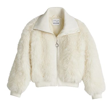 Girls 7-16 Limited Too Faux Fur Jacket