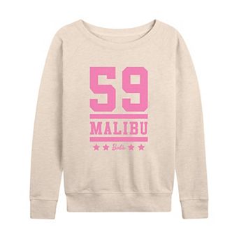 Women's Barbie® 59 Malibu Graphic French Terry Long Sleeve Tee