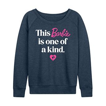 Women's Barbie® One Of A Kind French Terry Long Sleeve Tee