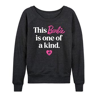 Women's Barbie® One Of A Kind French Terry Long Sleeve Tee