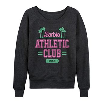 Women's Barbie® Athletic Club French Terry Long Sleeve Tee