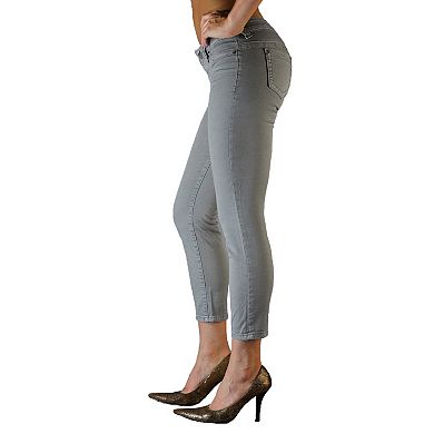 Women's Slim Fit Mid-rise Skinny Jeans