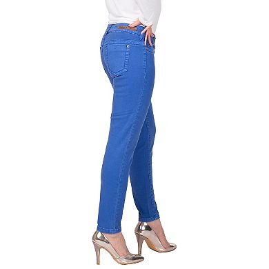 Women's Slim Fit Mid-rise Skinny Jeans