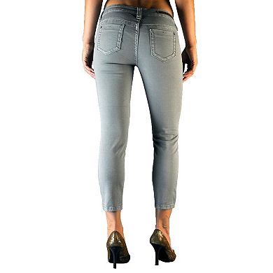 Women's Slim Fit Mid-rise Skinny Jeans