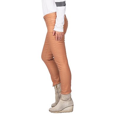 Women's Slim Fit Low Rise Pumpkin Shine Skinny Jeans
