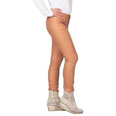 Women's Slim Fit Low Rise Pumpkin Shine Skinny Jeans