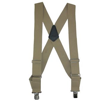 Men's Elastic Basic Trucker Side Clip Suspender