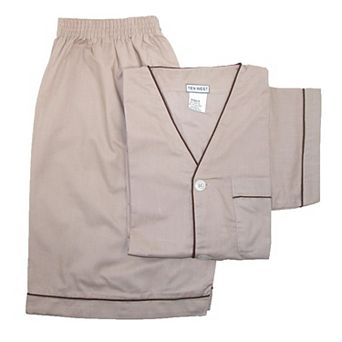 Men's Short Sleeve Short Leg Pajama Set