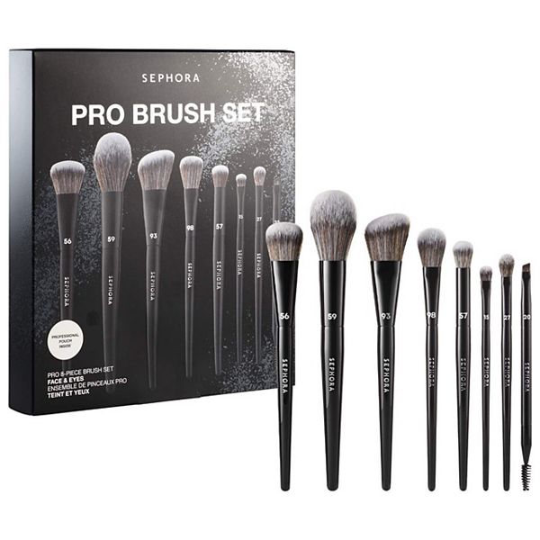 Set De 4 Pinceaux De Maquillage SEPHORA - Pour Le Visage - NEUF Emballé - Idéal Pour Débutant Ou Voyage