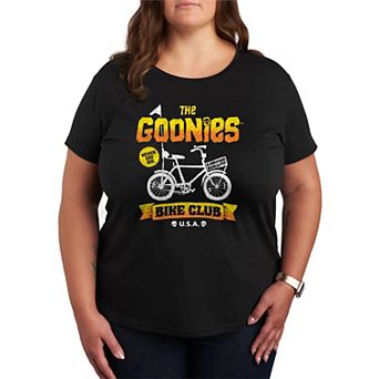 Plus Size The Goonies Bike Club Short Sleeve Graphic Tee