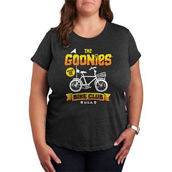 Plus Size The Goonies Bike Club Short Sleeve Graphic Tee