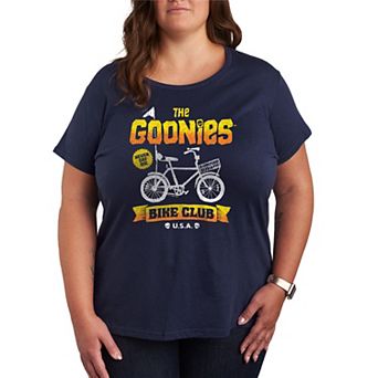 Plus Size The Goonies Bike Club Short Sleeve Graphic Tee