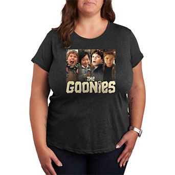 Plus Size The Goonies Characters Group Short Sleeve Graphic Tee