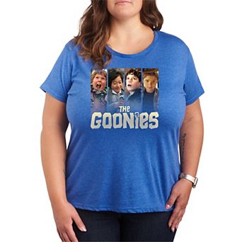 Plus Size The Goonies Characters Group Short Sleeve Graphic Tee
