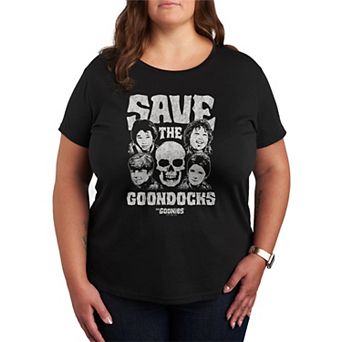 Plus Size The Goonies Save The Goondocks Short Sleeve Graphic Tee