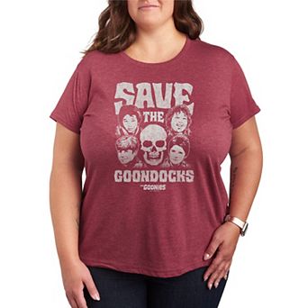 Plus Size The Goonies Save The Goondocks Short Sleeve Graphic Tee