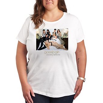 Plus Size Gossip Girl Short Sleeve Graphic Tee