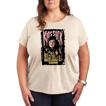 Plus Size The Goonies Kids Suck Short Sleeve Graphic Tee