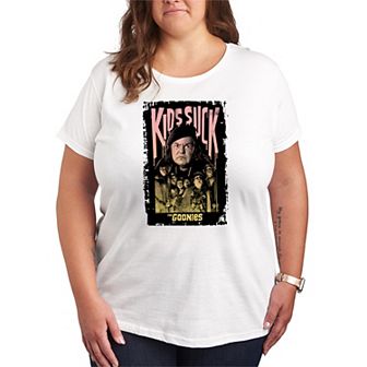 Plus Size The Goonies Kids Suck Short Sleeve Graphic Tee