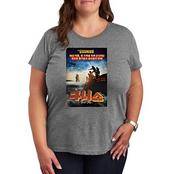 Plus Size The Goonies Korean Poster Short Sleeve Graphic Tee