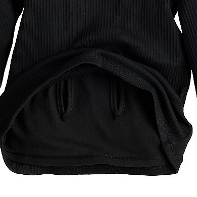 Toddler Girl & Girls 6-12 Jumping Beans® Physical Adaptive Double Layer Ruffle Shoulder Long Sleeve Top