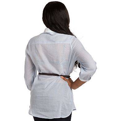 Women's Sweet Vibes Sheer Cotton Tunic