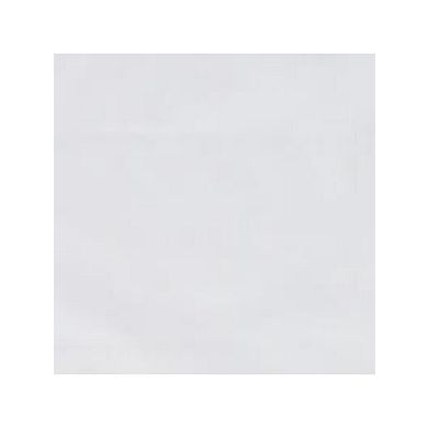 All Cotton 15x15 Inch Solid White Cotton Handkerchief (1 Pack)