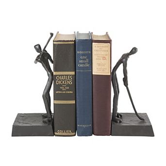 Golfers Iron Bookend Set Golf Home And Office Decor