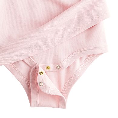Baby & Toddler Girl & Girls 6-12 Jumping Beans® Adaptive Long Sleeve Bodysuit