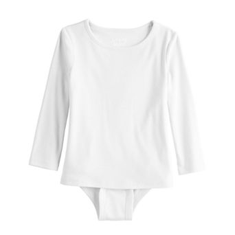 Baby & Toddler Girl & Girls 6-12 Jumping Beans® Adaptive Long Sleeve Bodysuit