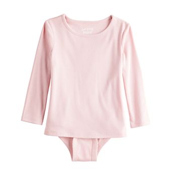 Baby & Toddler Girl & Girls 6-12 Jumping Beans® Adaptive Long Sleeve Bodysuit