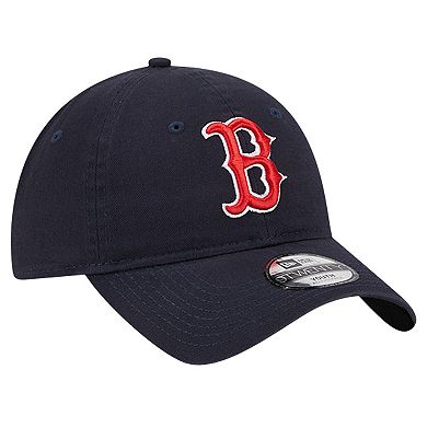 Youth New Era Navy Boston Red Sox Team Color 9TWENTY Adjustable Hat