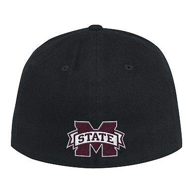 Men's adidas Black Mississippi State Bulldogs Chant Flex Hat
