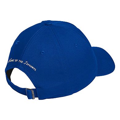 Men's adidas Royal Kansas Jayhawks State Slouch Adjustable Hat