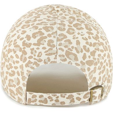 Women's '47 Natural Oakland Athletics Panthera Clean Up Adjustable Hat