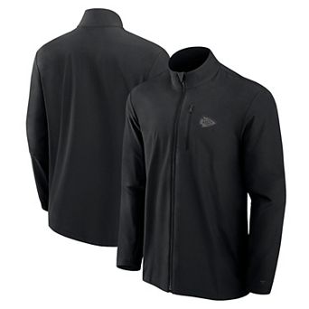 Men's Fanatics Signature Black Kansas City Chiefs Front Office Woven Full-Zip Jacket