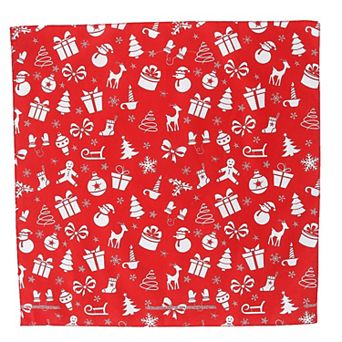 Variety Christmas Pattern Holiday Print Bandana