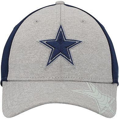 Men's New Era Heather Gray/Navy Dallas Cowboys Active Two-Tone 39THIRTY Flex Hat