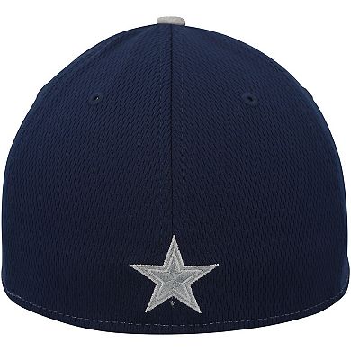 Men's New Era Heather Gray/Navy Dallas Cowboys Active Two-Tone 39THIRTY Flex Hat